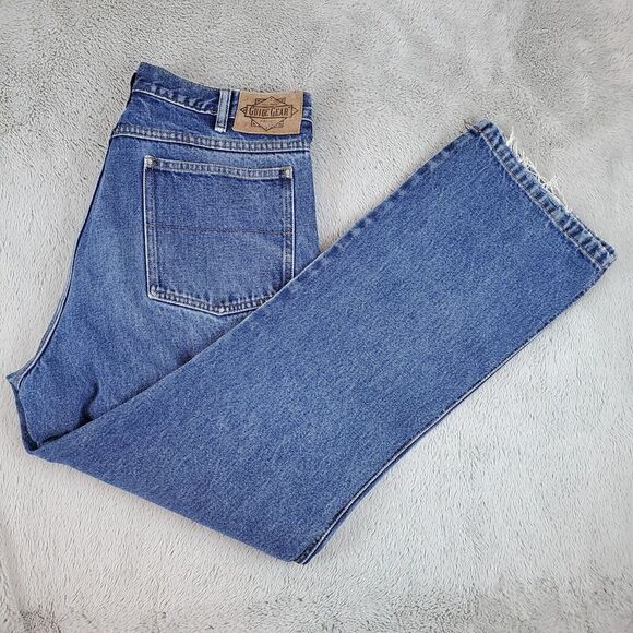 Guide Gear Jeans Mens Sz 38X32 Blue Denim Medium‎ Wash Straight Leg Casual Fit - Picture 1 of 11
